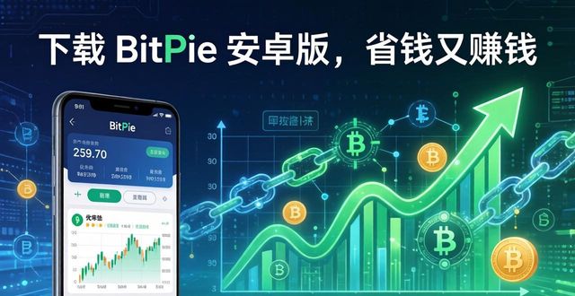 下载 BitPie 安卓版，省钱又赚钱