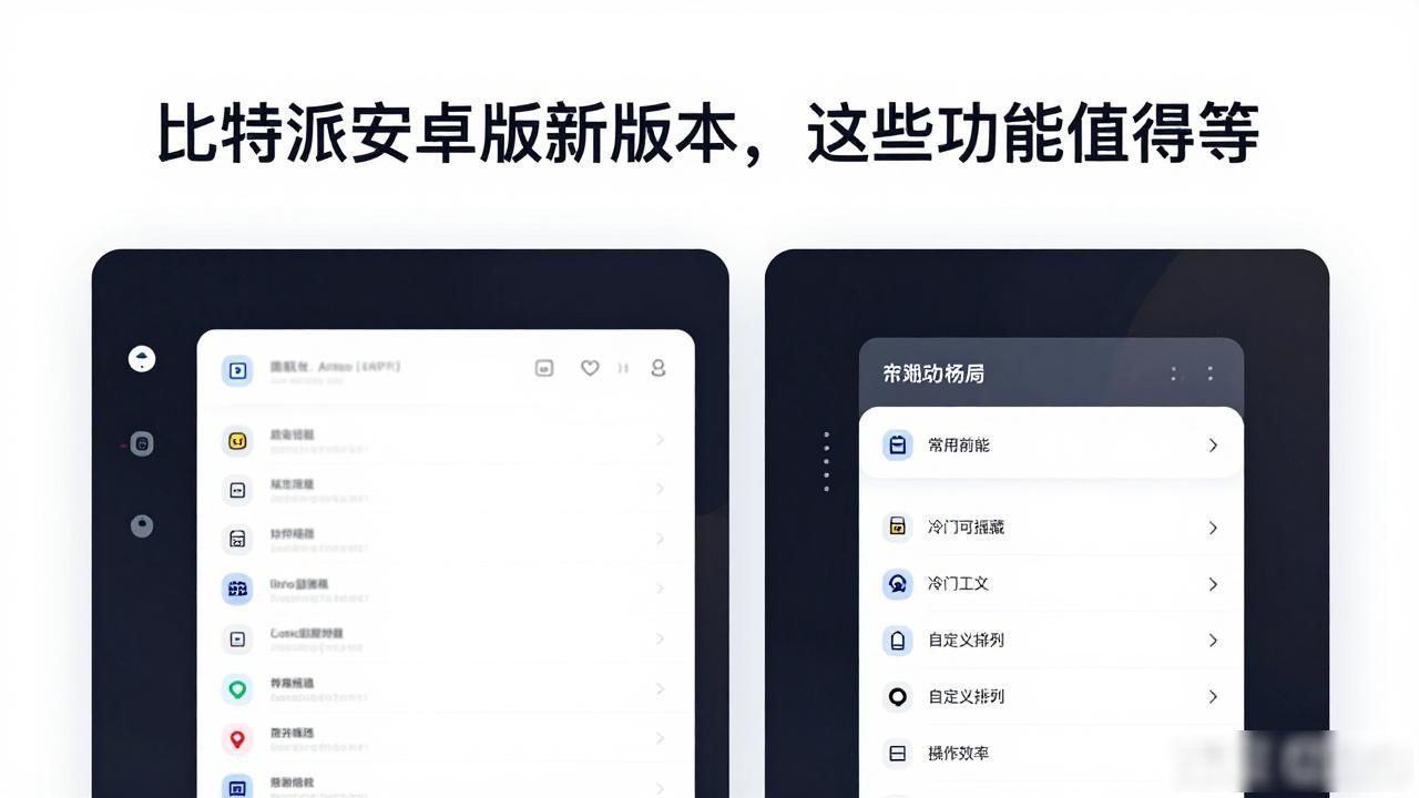 比特派安卓版更新_比特派安卓版下载的未来版本期待与展望_未来版本转账速度优化