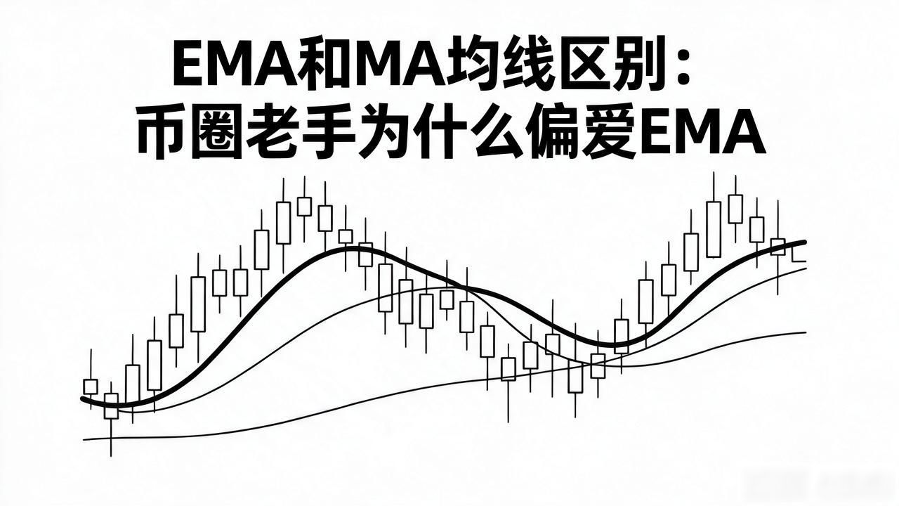 EMA和MA均线区别：币圈老手为什么偏爱EMA