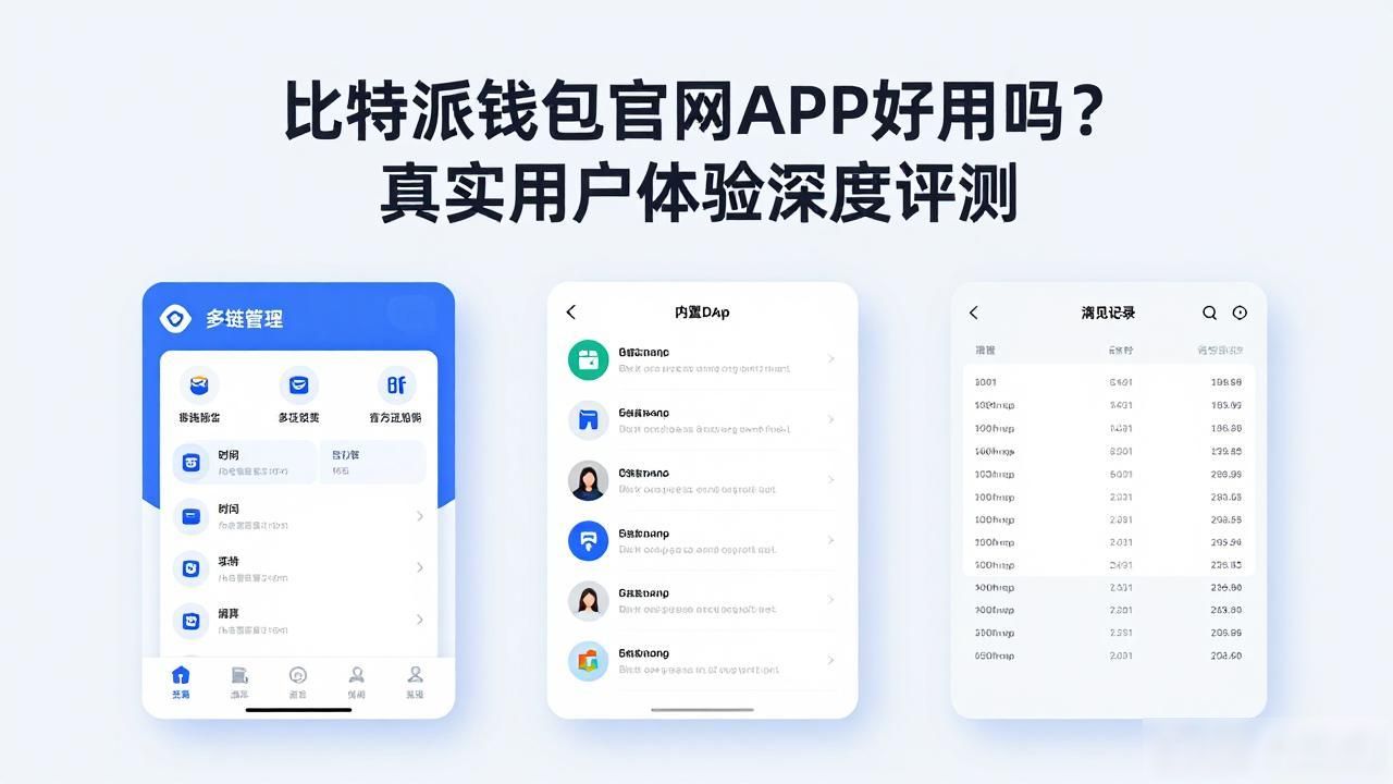 比特派钱包功能评测_比特派钱包官网APP用户体验评测_比特派钱包体验