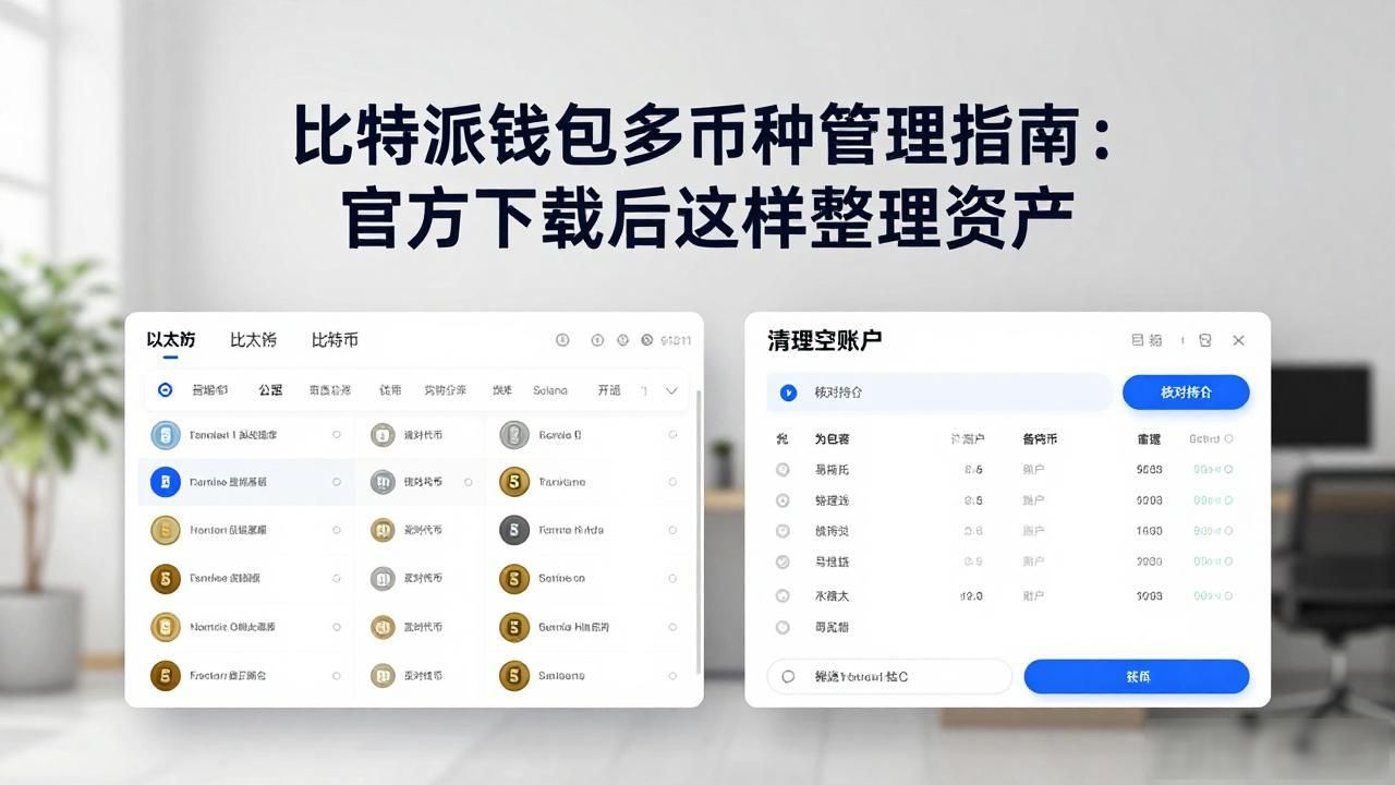 如何在比特派钱包官方下载中有效管理多种加密货币?_比特派钱包下载注意事项_比特派钱包使用技巧