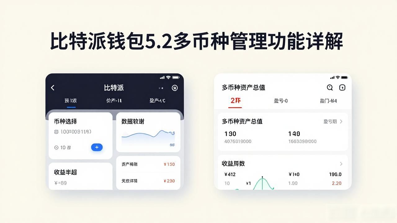比特派钱包5.2多币种管理_比特派钱包5.2下载的多币种管理功能_比特派钱包5.2资产统计