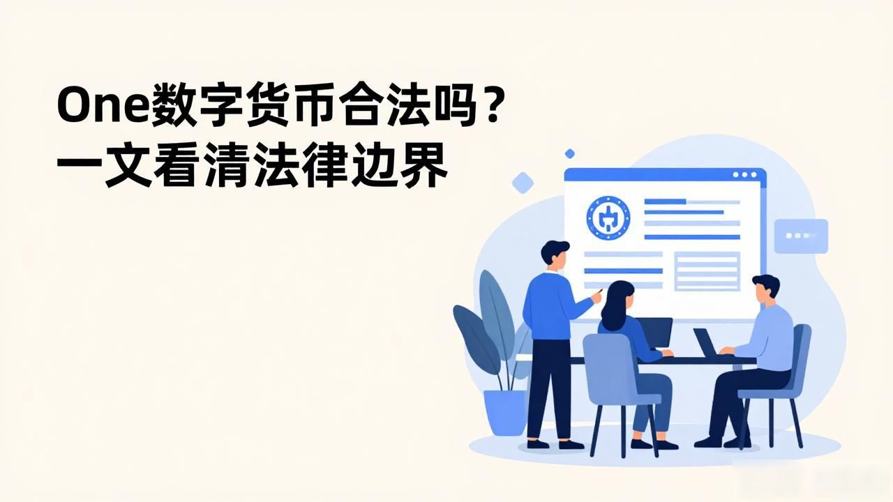 One数字货币合法吗？一文看清法律边界