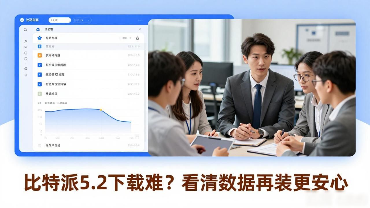 比特派5.2下载难？看清数据再装更安心