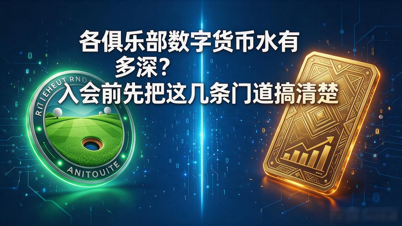 各俱乐部数字货币水有多深？入会前先把这几条门道搞清楚