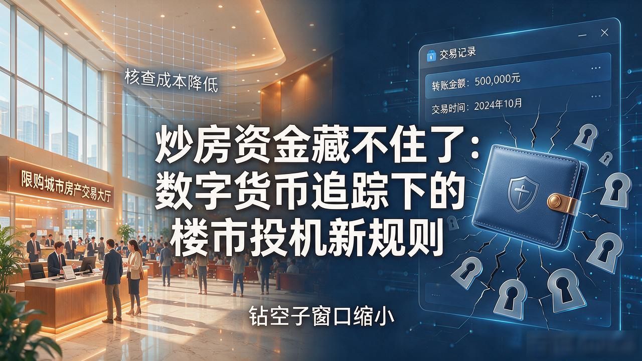 炒房资金藏不住了：数字货币追踪下的楼市投机新规则