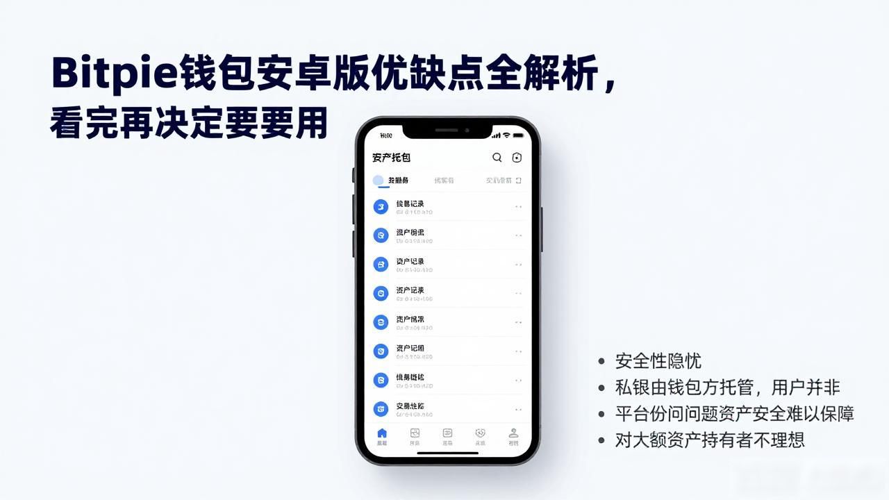 Bitpie钱包安卓版_Bitpie钱包安卓版的优缺点汇总_Bitpie钱包安全性问题
