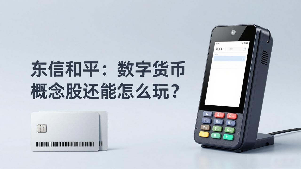 东信和平：数字货币概念股还能怎么玩？