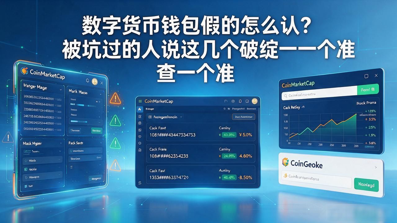 数字货币钱包假的怎么认？被坑过的人说这几个破绽一查一个准