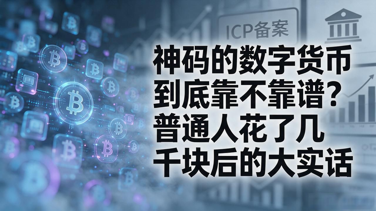 神码的数字货币到底靠不靠谱？普通人花了几千块后的大实话