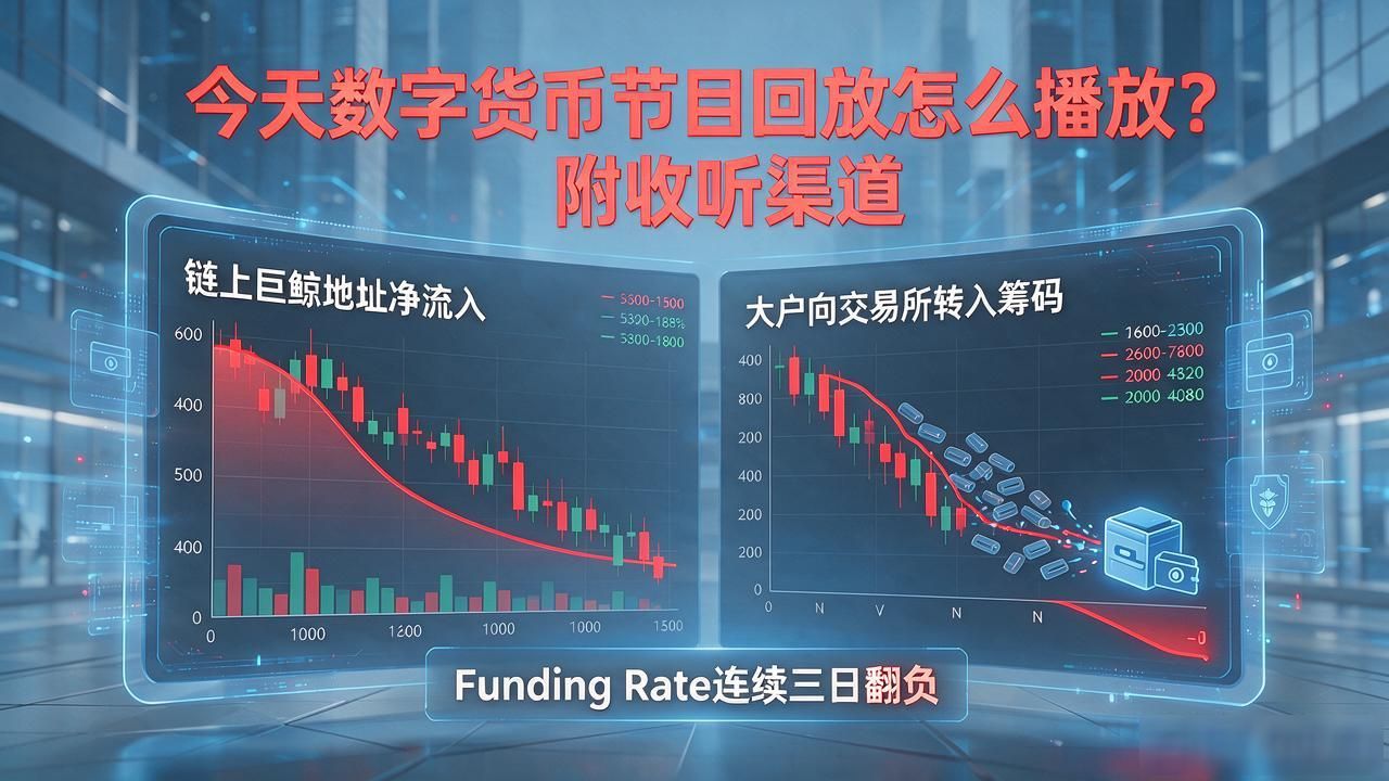今天数字货币节目回放怎么播放？附收听渠道