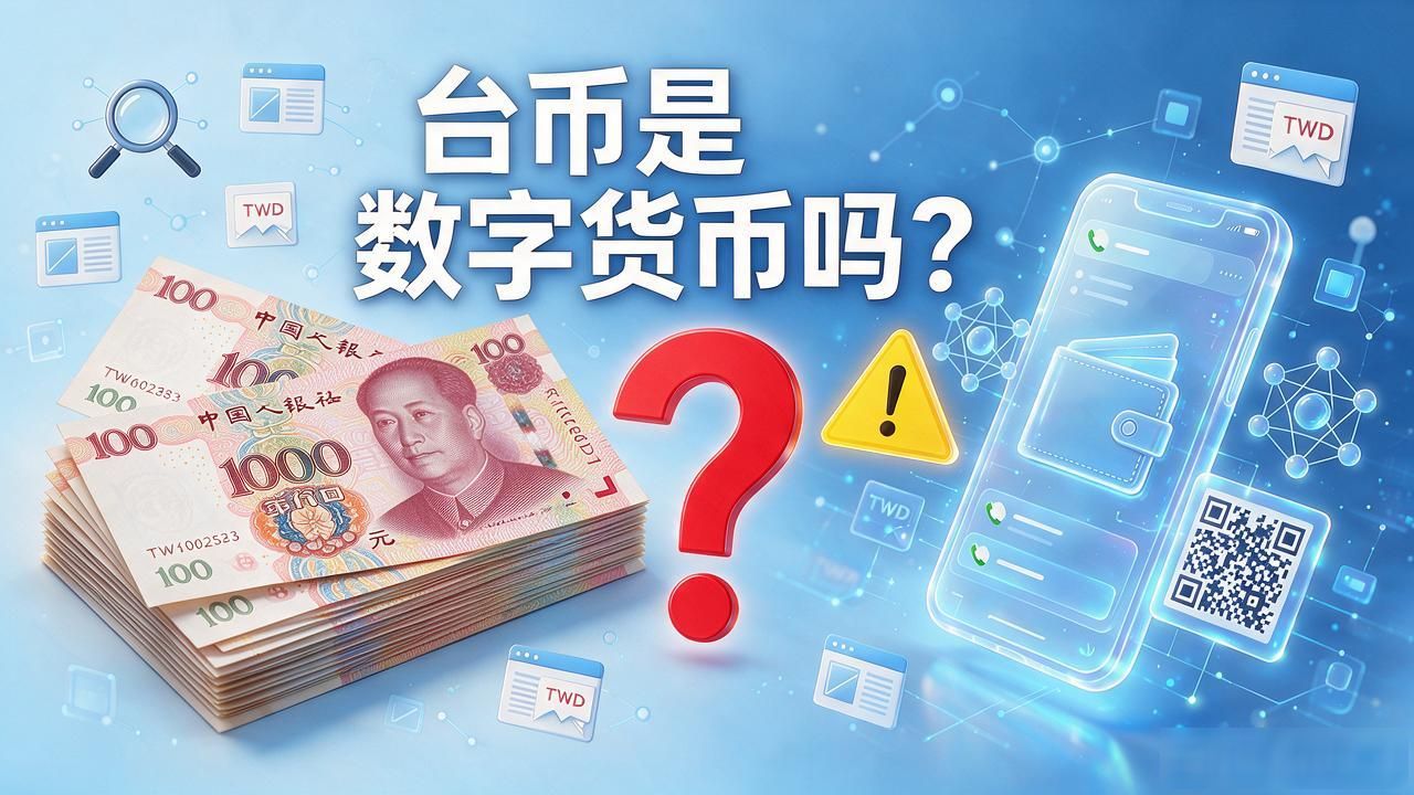 台币是数字货币吗？新台币TWD其实是纸币，这坑千万别踩