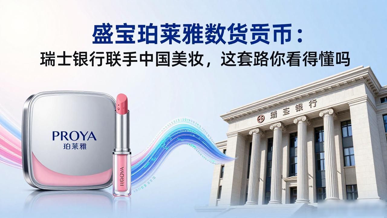 盛宝珀莱雅数字货币：瑞士银行联手中国美妆，这套路你看得懂吗