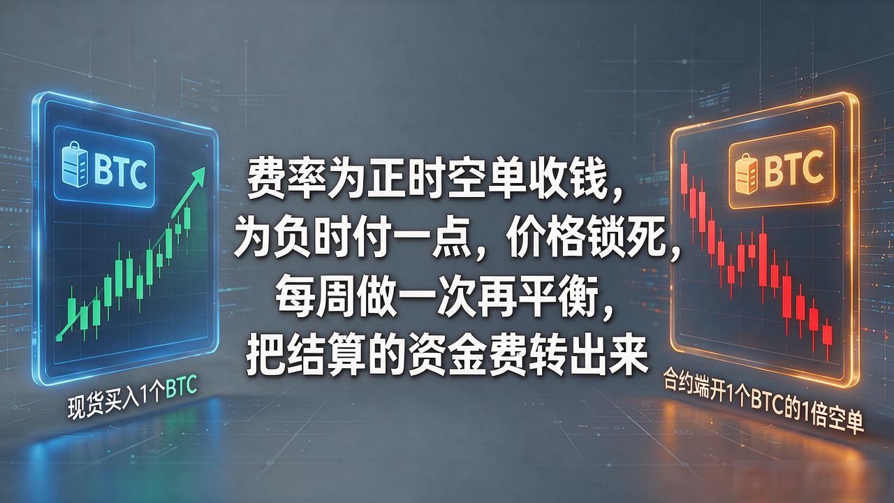 挣数字货币资金费怎么做？对冲锁价吃息，年化稳定跑赢理财