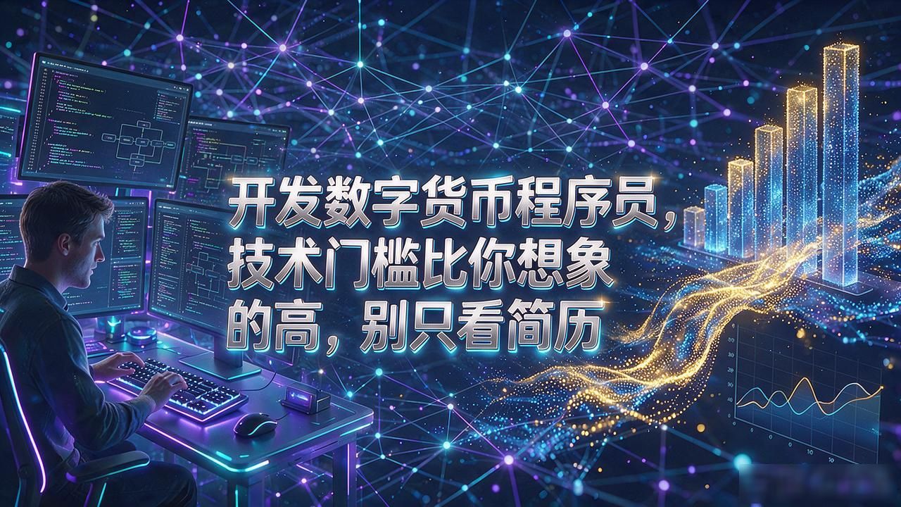 开发数字货币程序员，技术门槛比你想象的高，别只看简历