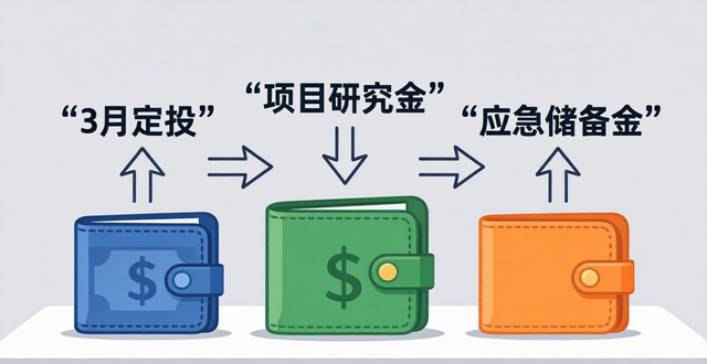 比特派资金分配方法 创建三个钱包轻松管理资产