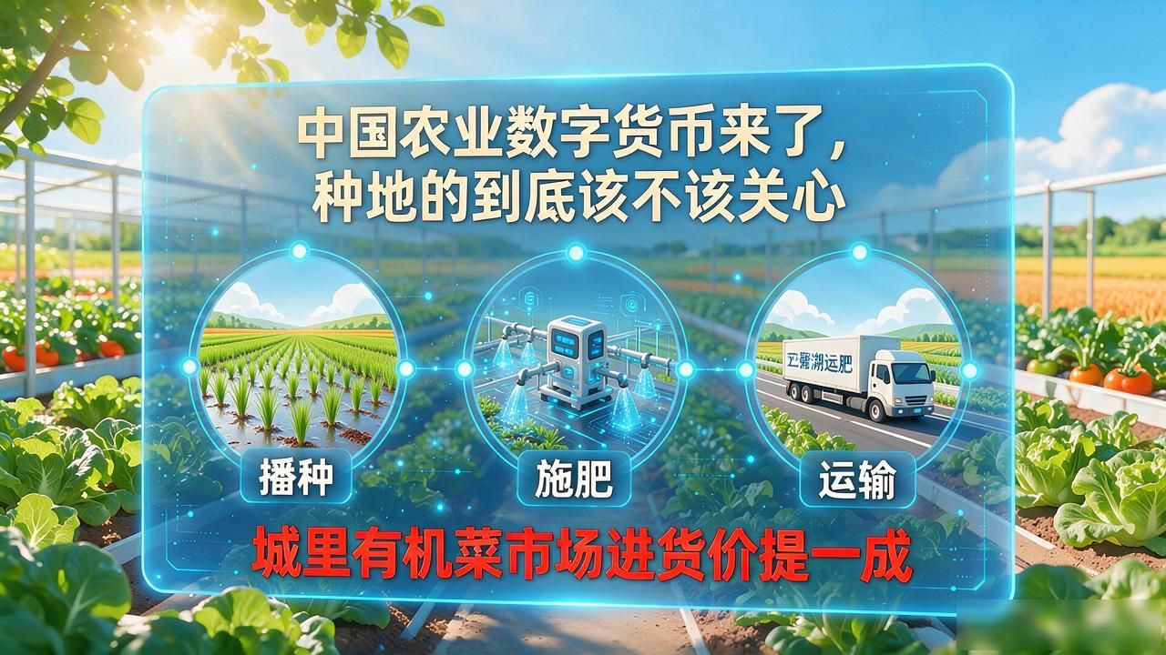 中国农业数字货币来了，种地的到底该不该关心