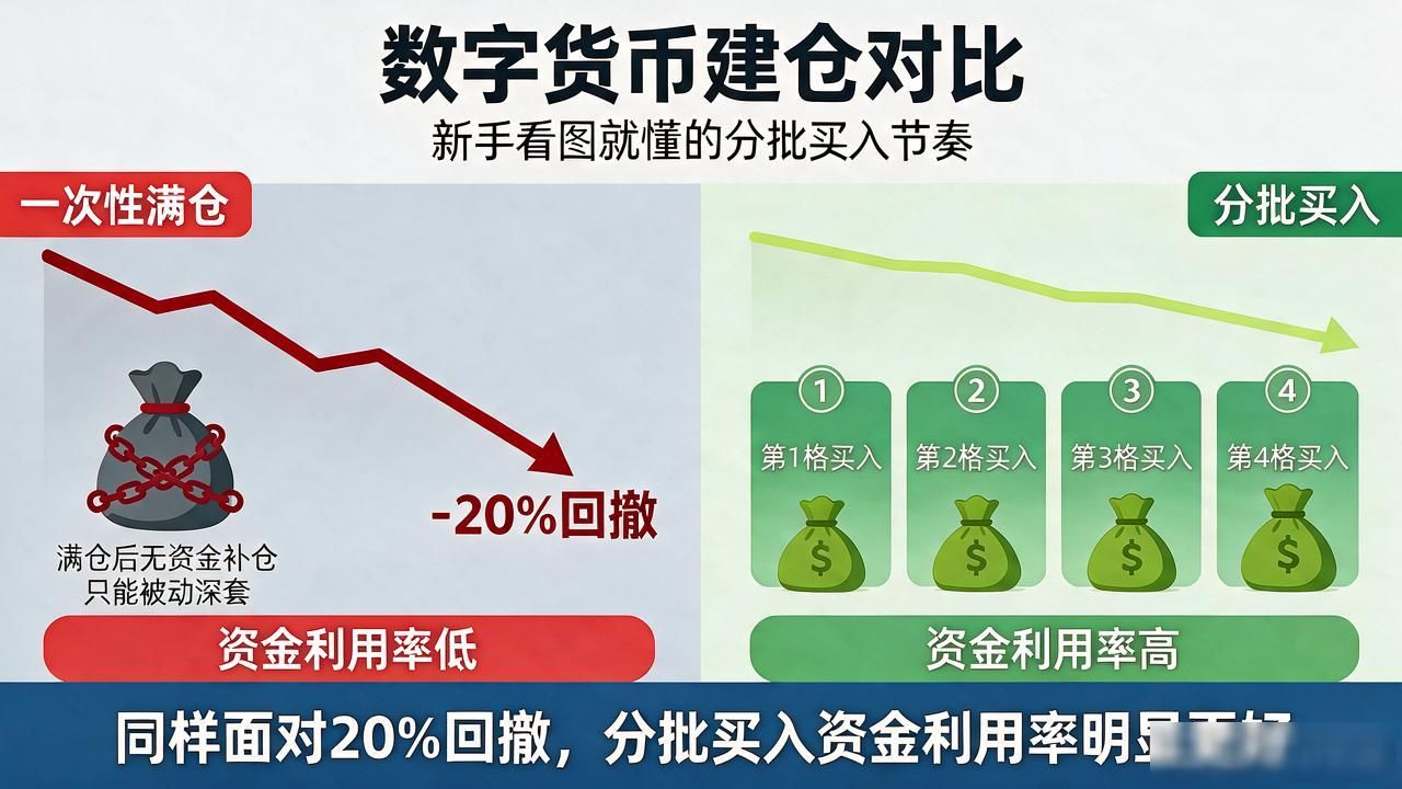 数字货币建仓图片大全，新手看图就懂的分批买入节奏