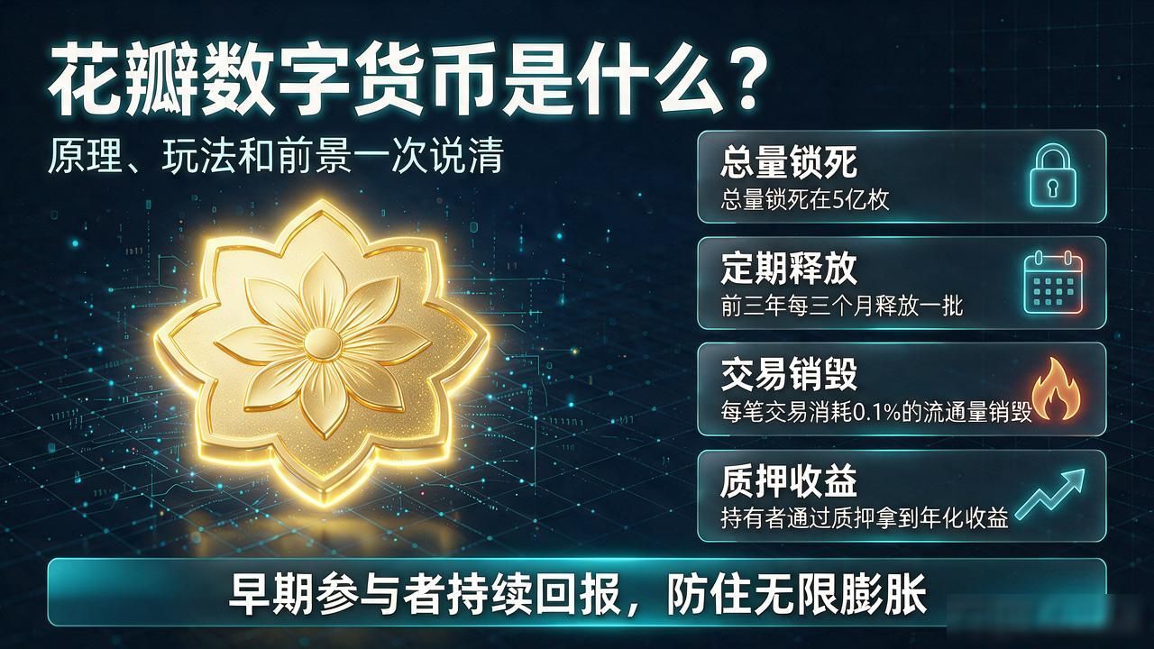 花瓣数字货币是什么？原理、玩法和前景一次说清