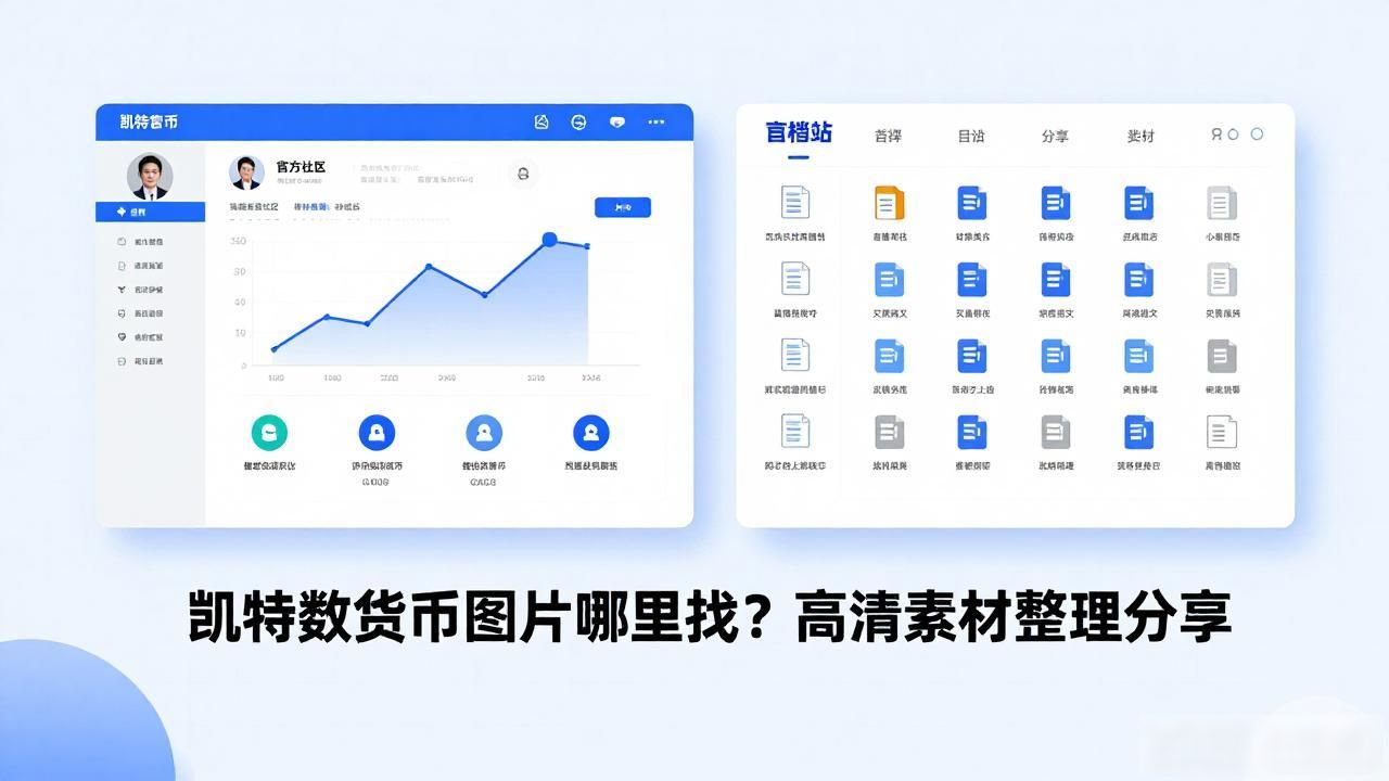 凯特数字货币图片哪里找？高清素材整理分享