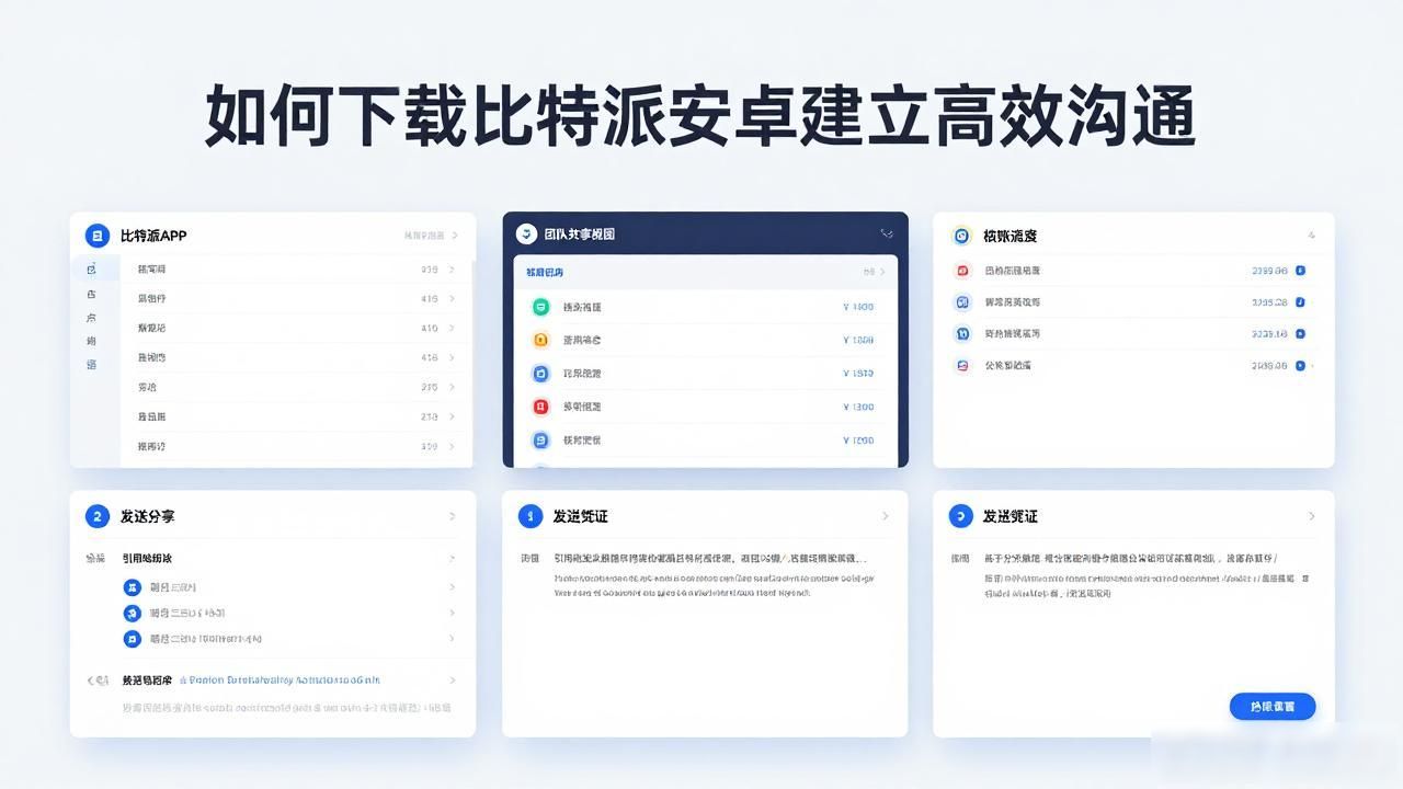 比特派安卓版沟通规范_数字钱包协作效率_如何通过比特派安卓版下载建立有效沟通？