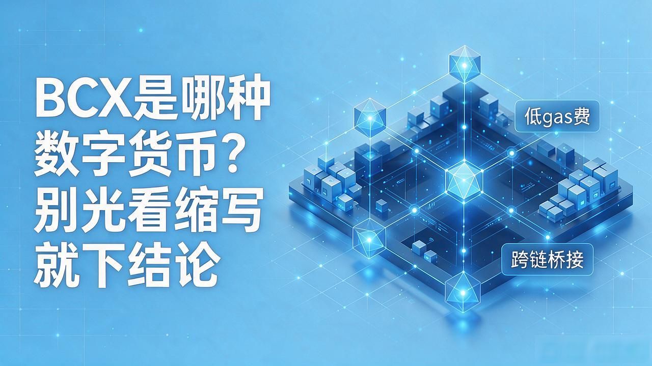 BCX是哪种数字货币？别光看缩写就下结论