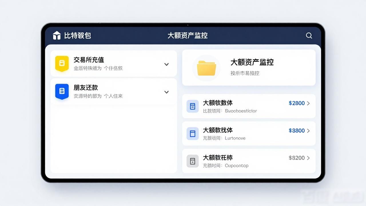 比特派钱包财务监控，三步搞定资产动向