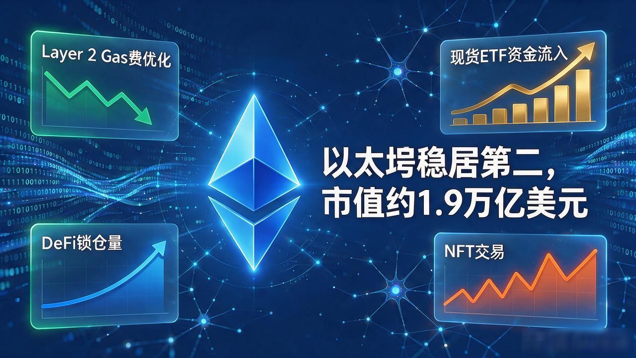 2026年数字货币排名前五位最新排行，市值格局变化一目了然