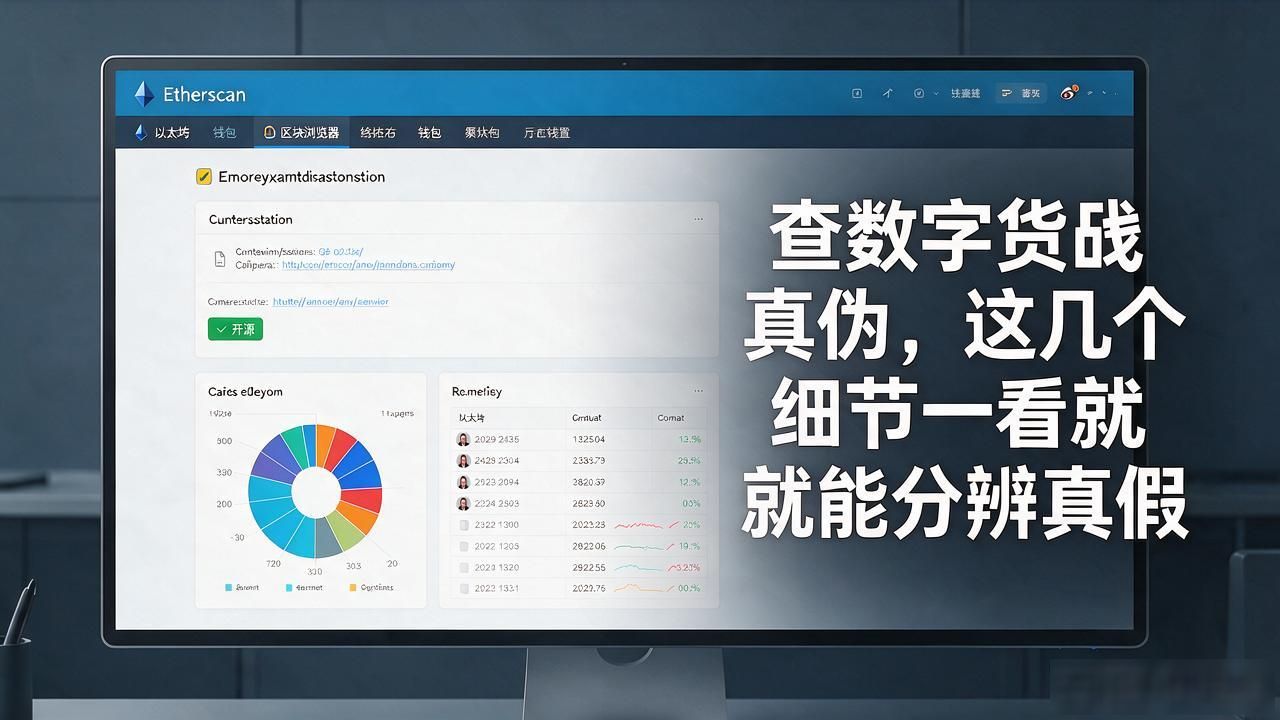 查数字货币真伪，这几个细节一看就能分辨真假