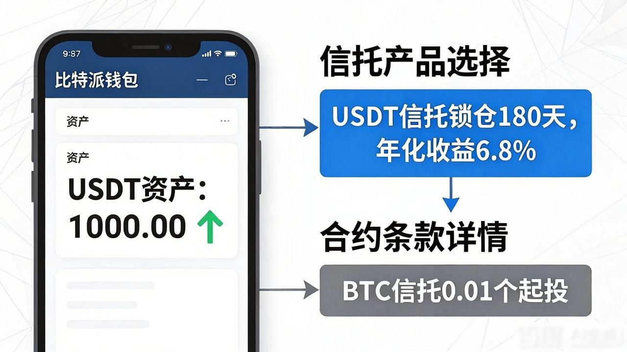 比特派钱包投资信托操作指南