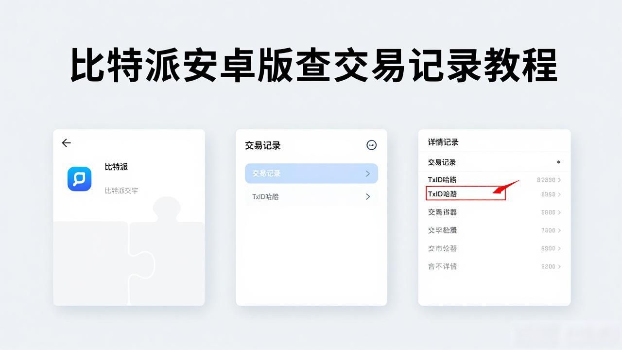 如何在比特派安卓版下载中查看交易记录？_比特派安卓版钱包交易记录_比特派安卓版币种详情页