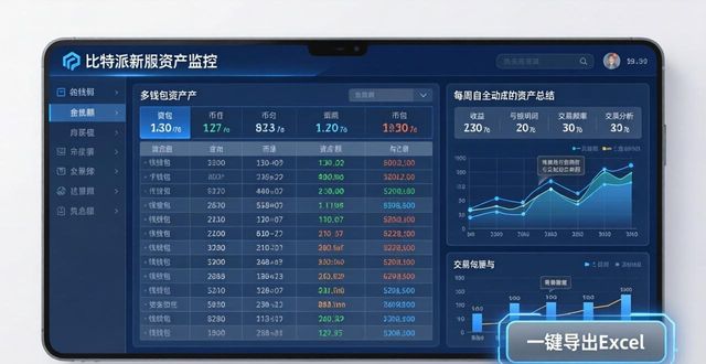 比特派新版资产监控与报告，轻松掌握资金动向