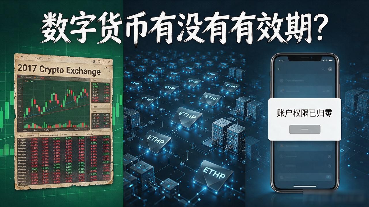 数字货币有没有有效期？买了五年币，我把这坑彻底踩明白了