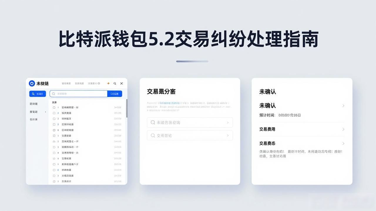 比特派钱包5.2交易问题解决方法_如何在比特派钱包5.2下载中处理交易纠纷？_比特派钱包5.2交易纠纷处理步骤